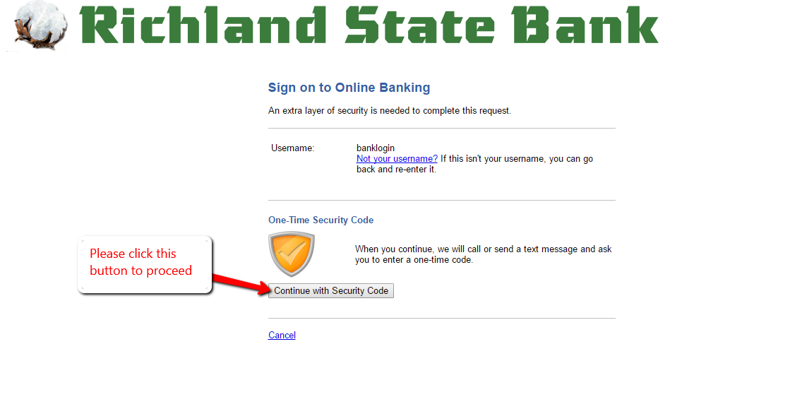 richland state bank net