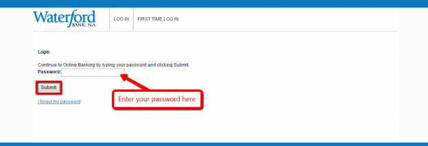 Waterford Bank Online Banking Login CC Bank