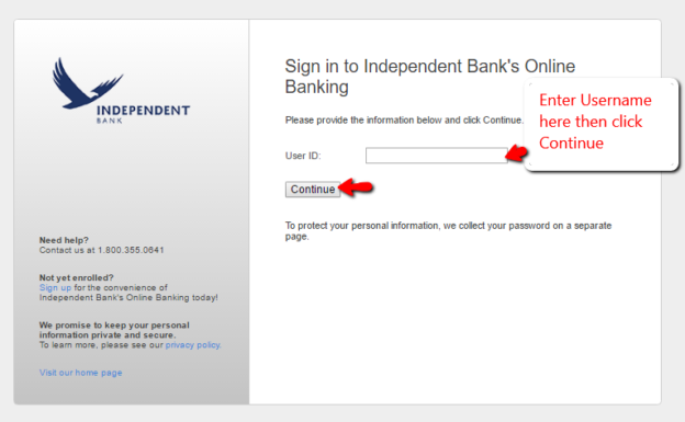 Independent Bank Online Banking Login - CC Bank