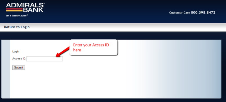 Admirals Bank Online Banking Login - CC Bank