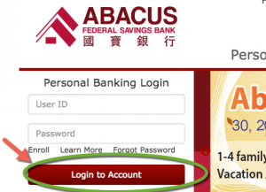 abacus federal savings bank 4.00 service charge