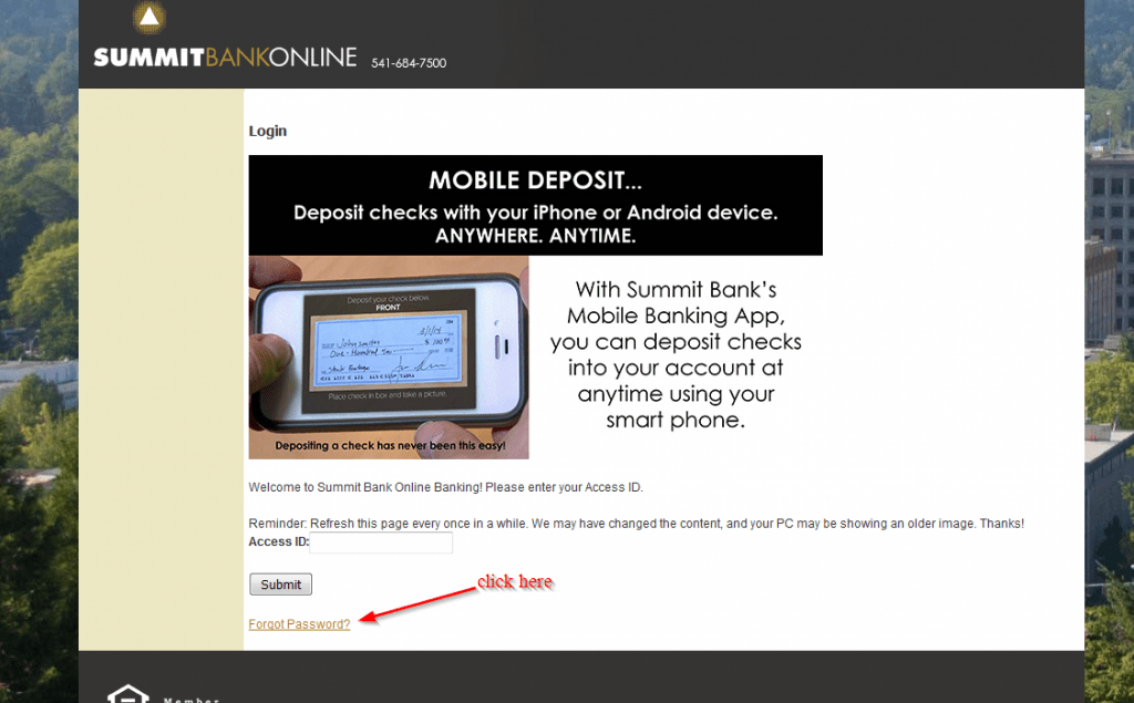 Summit Bank Online Banking Login CC Bank
