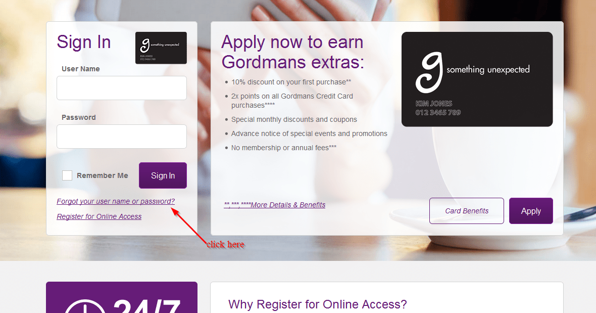 Gordmans Credit Card Online Login CC Bank