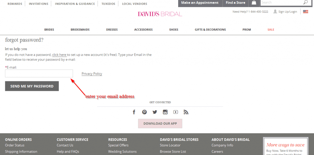 David s Bridal Credit Card Online Login CC Bank