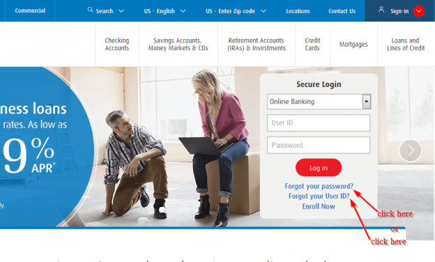 bmo harris online change passowrd