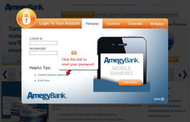 Amegy Bank Online Banking Login - CC Bank
