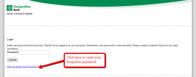 Desjardins Bank Online Banking Login - CC Bank