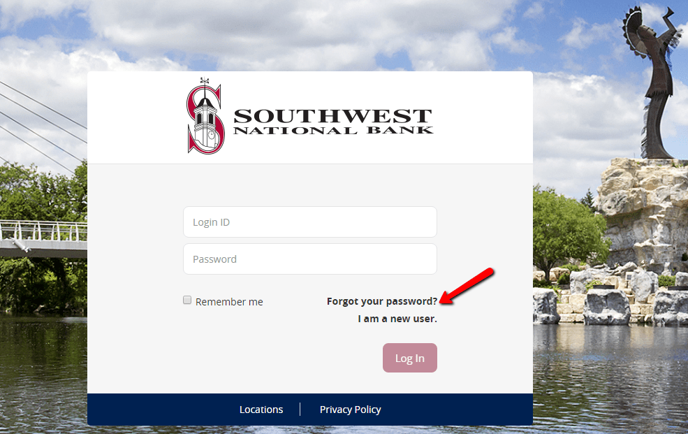 Southwest National Bank Online Banking Login CC Bank