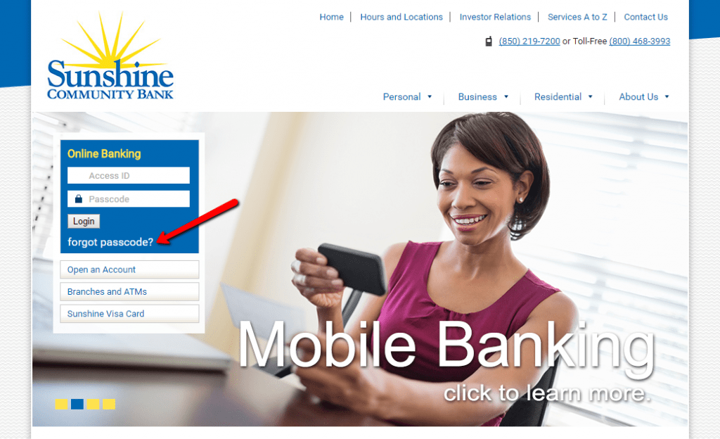 Sunshine Savings Bank Online Banking Login CC Bank