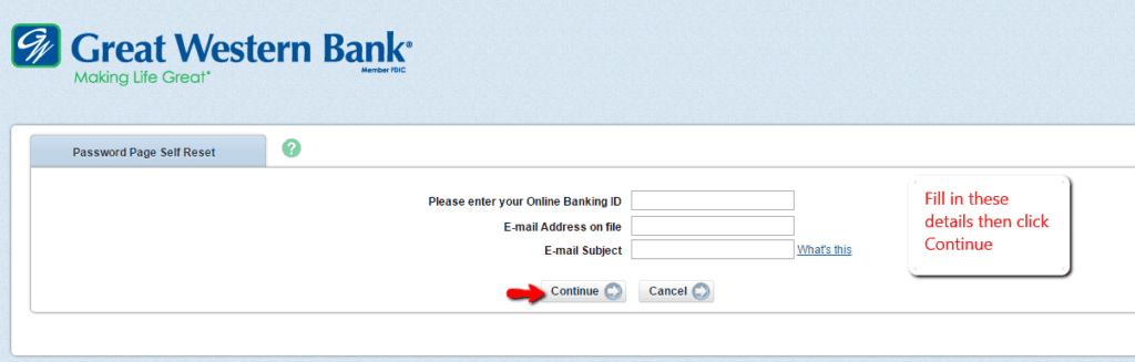 Great Western Bank Online Banking Login CC Bank