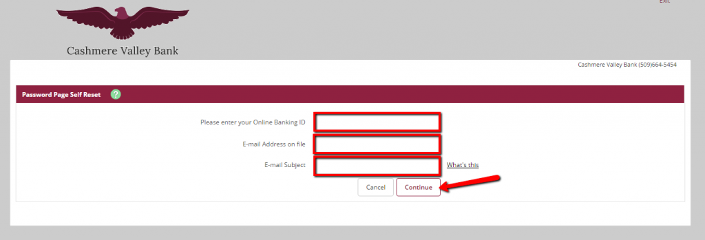 Cashmere Valley Bank Online Banking Login - CC Bank