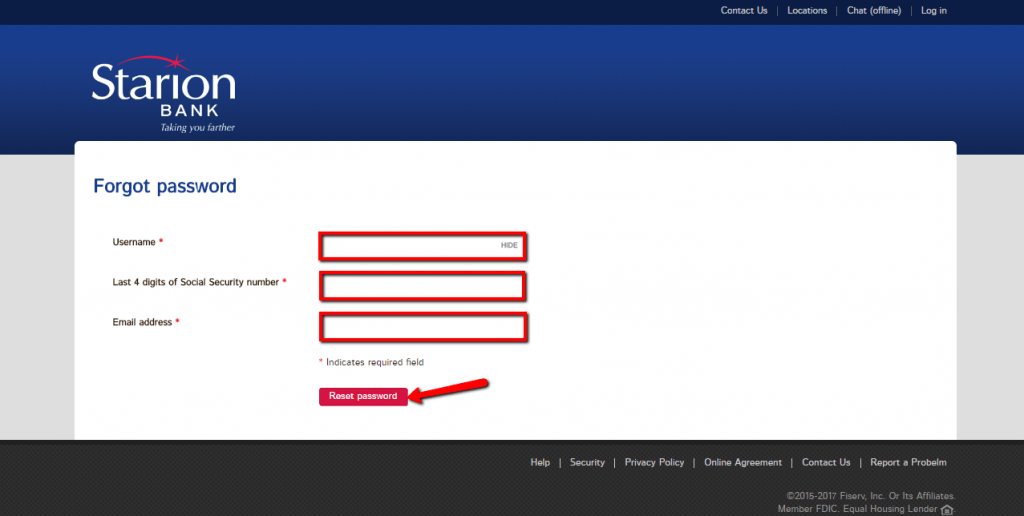 Starion Financial Online Banking Login CC Bank