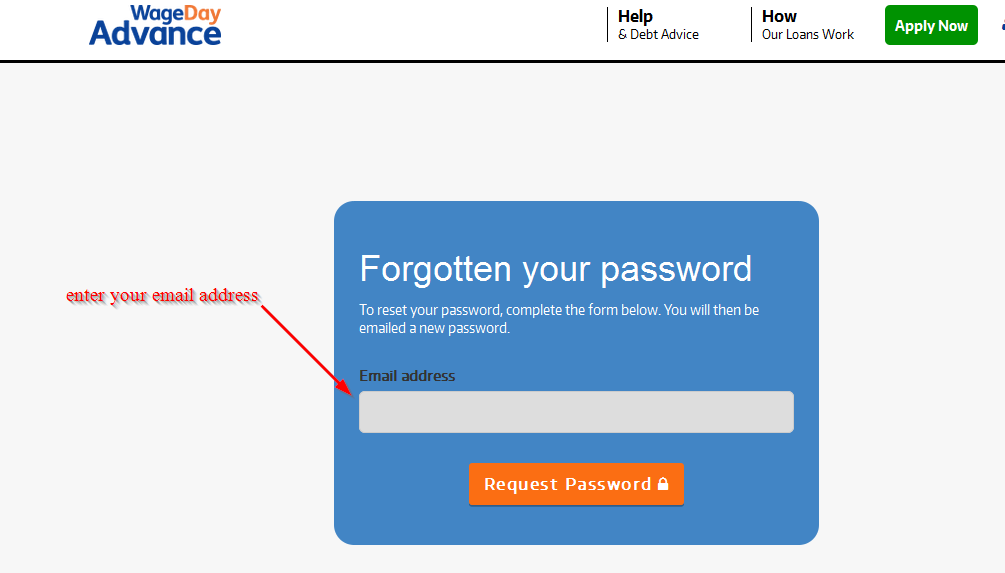 reset your password 2