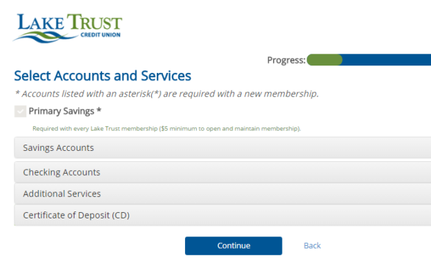 Lake Trust Credit Union Online Banking Login CC Bank