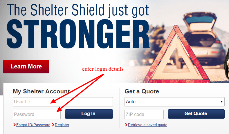 shelter insurance-login