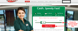 Speedy Cash [Payday / Personal] Loan Online Login - CC Bank