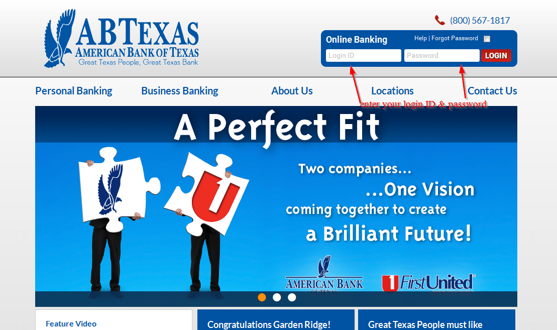 American Bank of Texas Online Banking Login