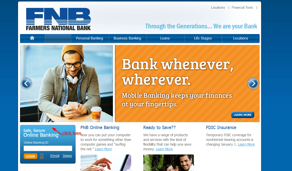 Farmers National Bank (Kentucky) Online Banking Login