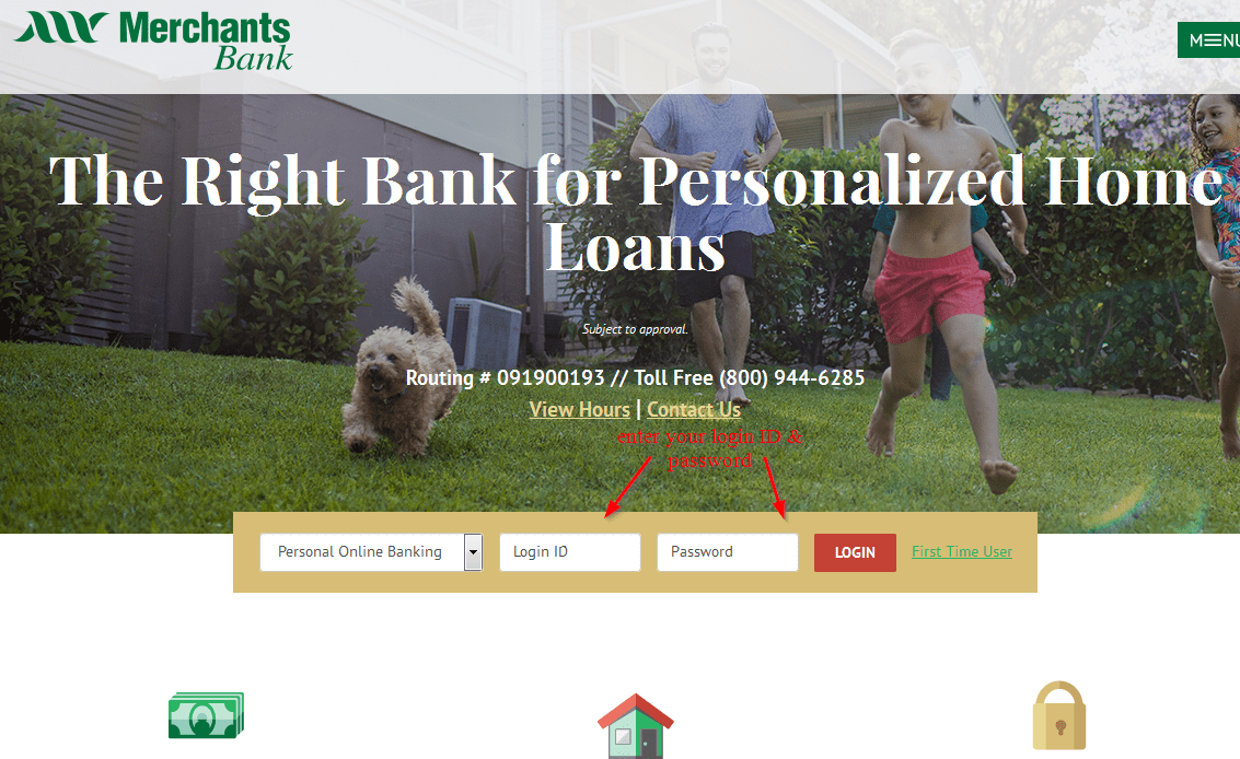 Merchants Bank (Minnesota) Online Banking Login