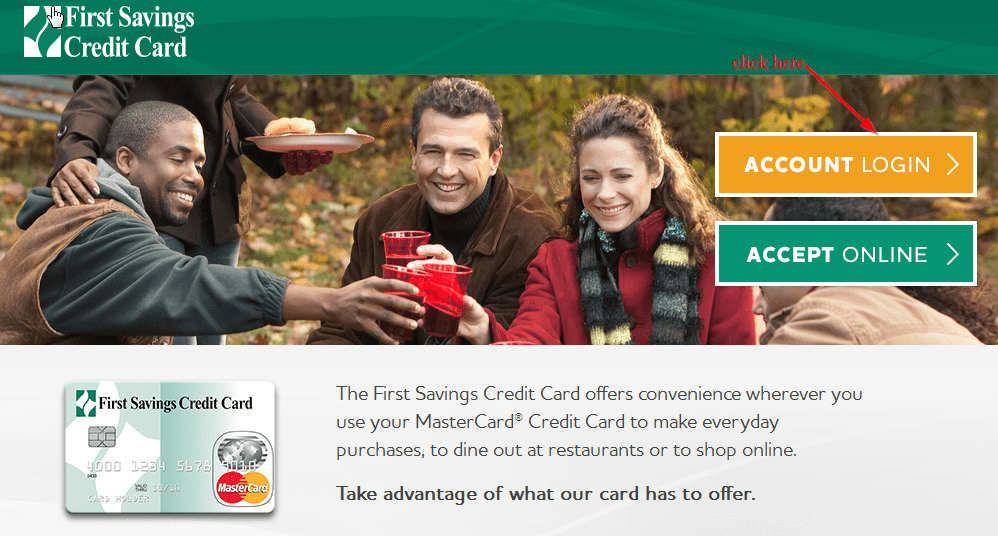 First Savings Credit Card Online