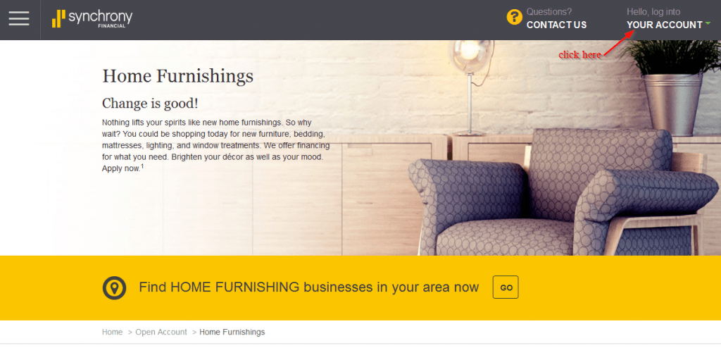 Ashley Furniture Credit Card Online Login - CC Bank