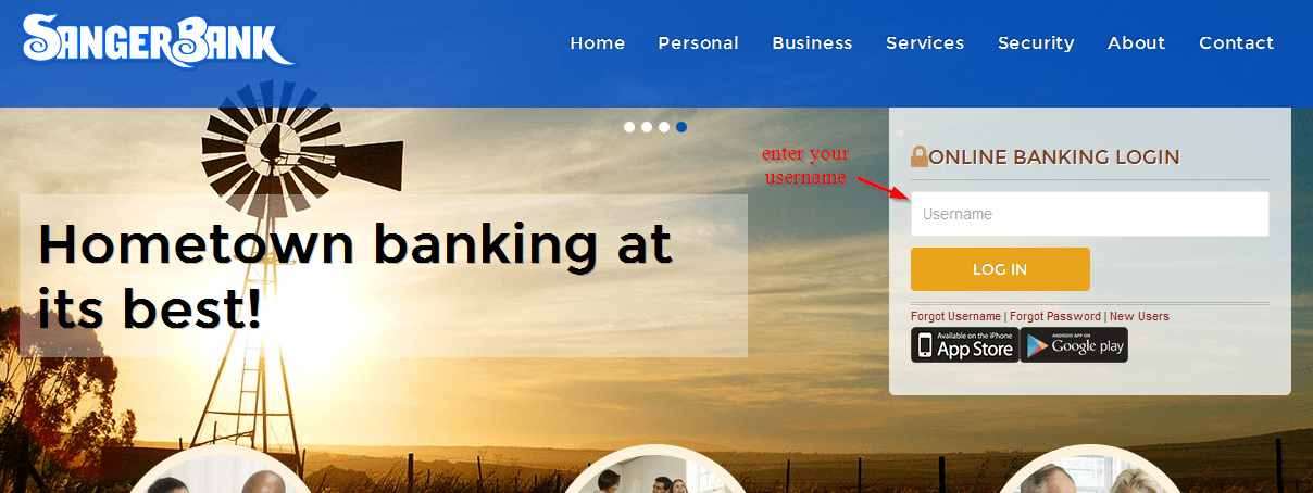 Sanger Bank Online Banking Login