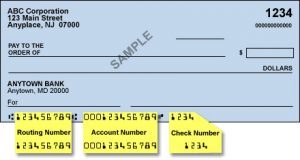 Suntrust Account Number