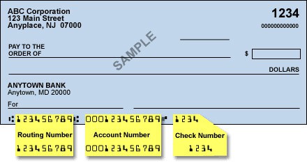 Check example