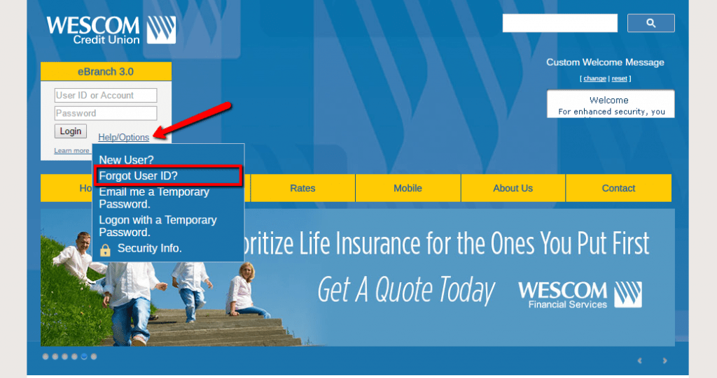 Credit Union Online Banking Login CC Bank