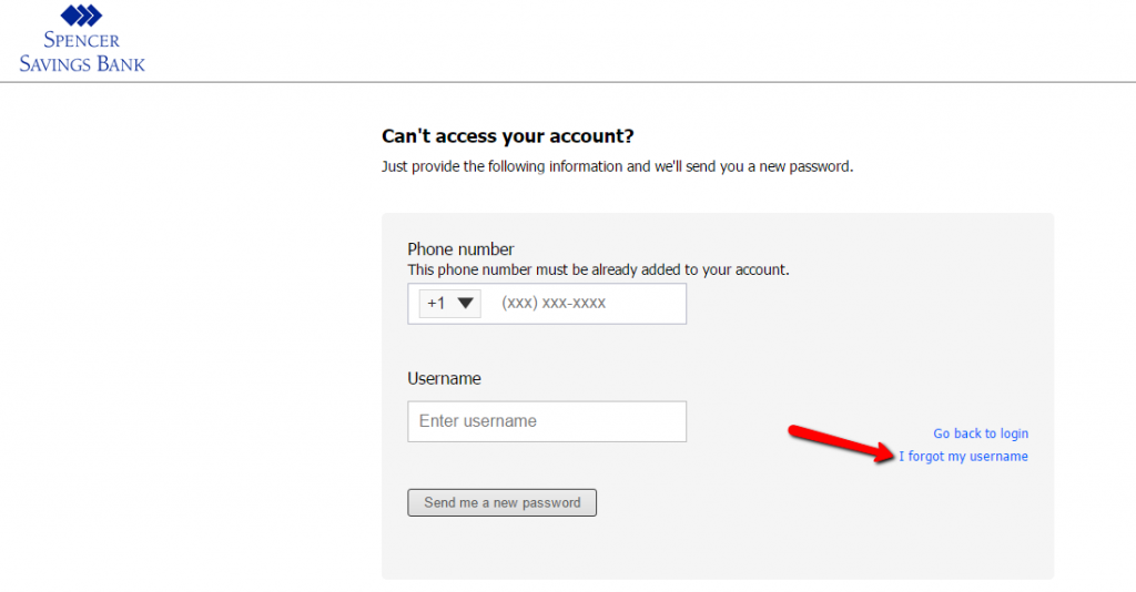 Spencer Savings Bank Online Banking Login CC Bank