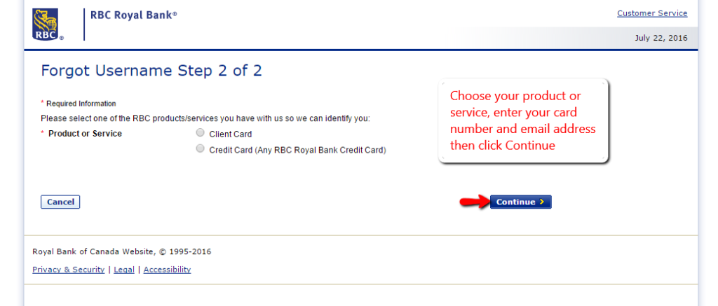 RBC Royal Bank Online Banking Login - CC Bank