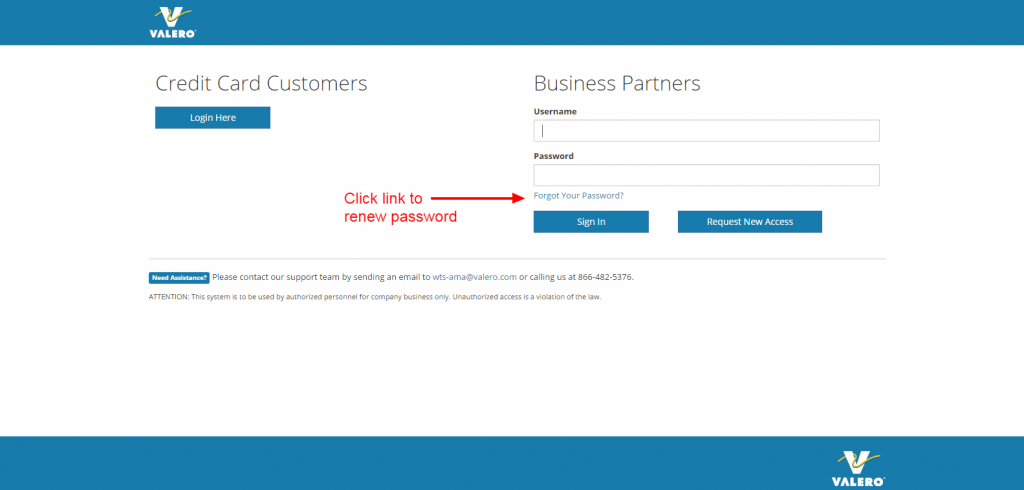 Valero Credit Card Online Login - CC Bank